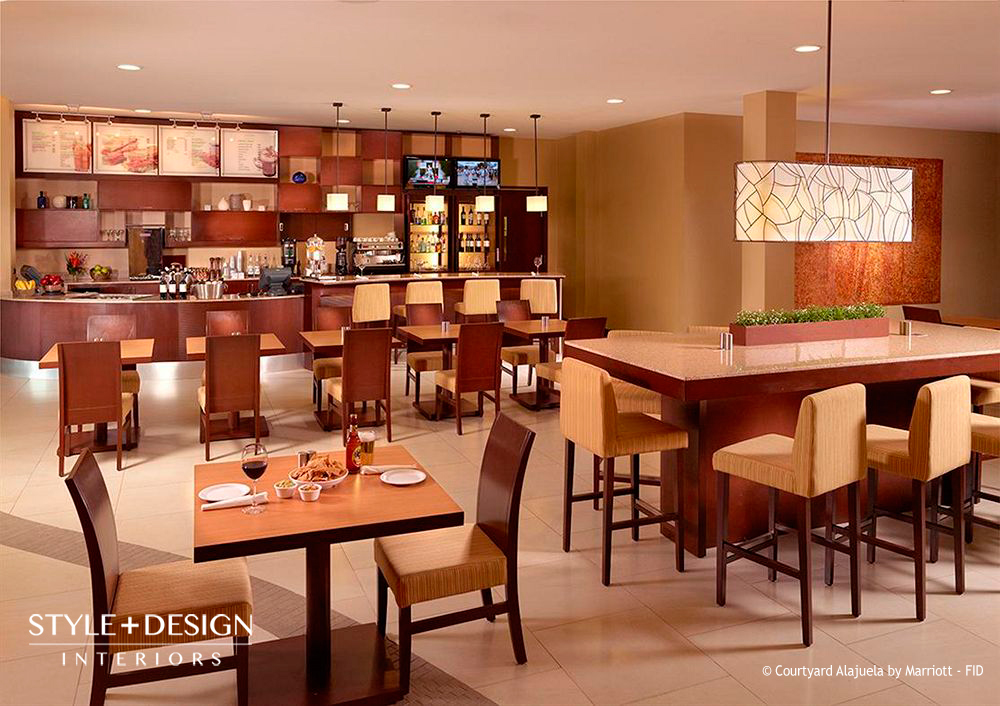 Asistencia de Diseño de Interiores, Hotel Courtyard Puerto Rico by Marriott, Habitaciones y Áreas Públicas