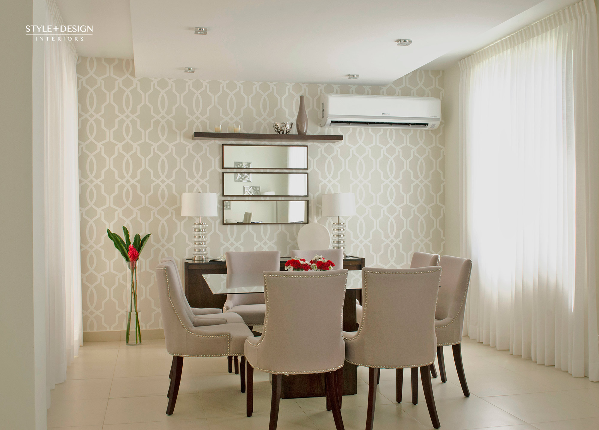 Asistencia de Diseño de Interiores, Residencias Privadas y Residencias Vacacionales