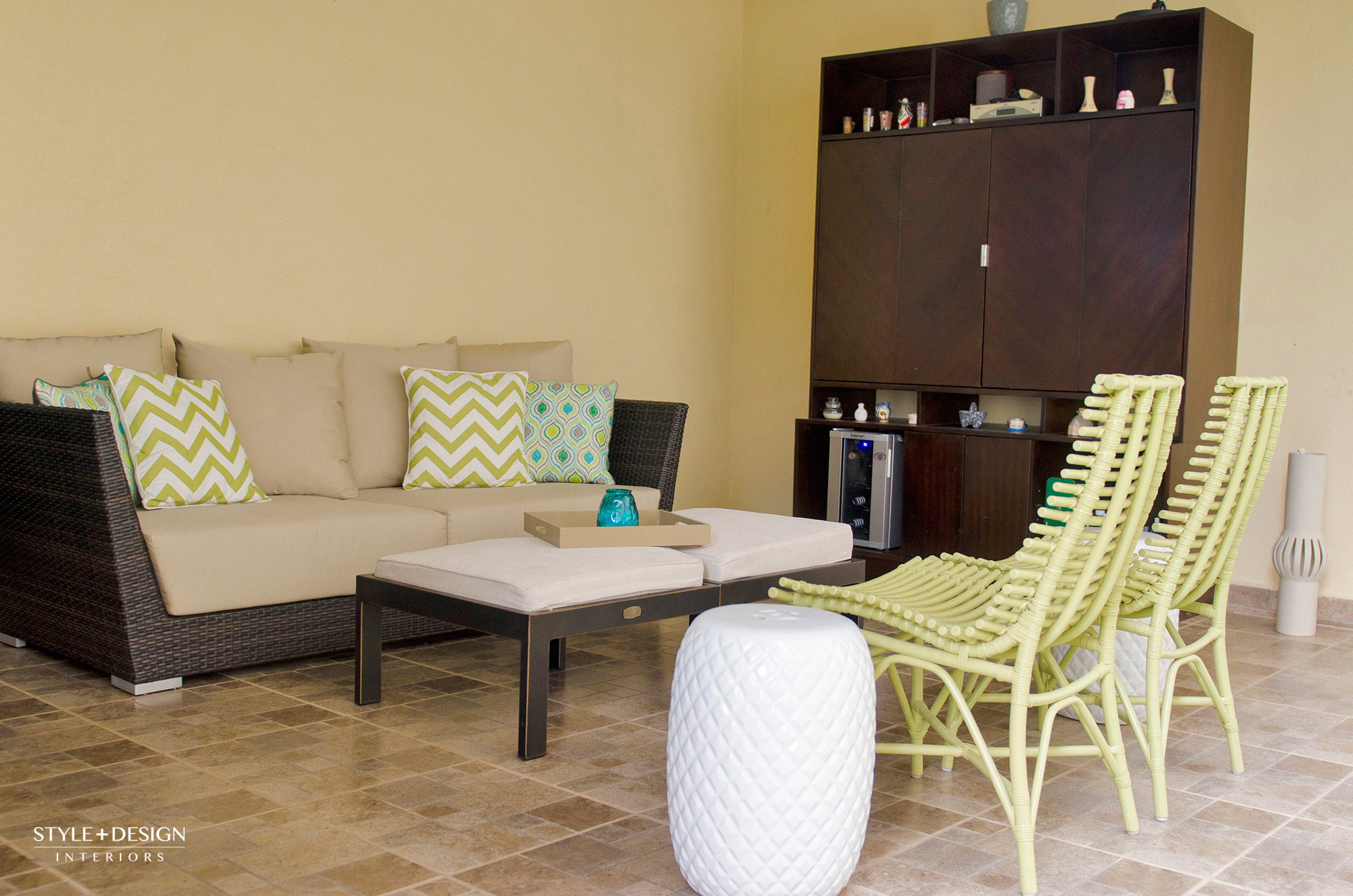 Diseño de Mobiliario para exteriores, terrazas, balcones, expertos en decoración STYLE DESIGN INTERIORS SERVICES PANAMA