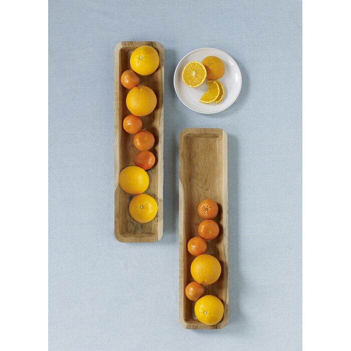 Narrow Teak Tray - Imagen 2