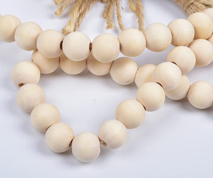 Wooden Beads Pendant - Imagen 4