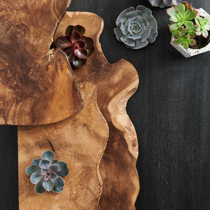 LIVE EDGE SHELF
