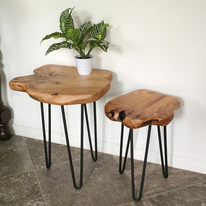 3 HAIRPIN LEGS WOOD SIDE TABLE - BUY AT STYLED | STYLE DESIGN INTERIORS PANAMA