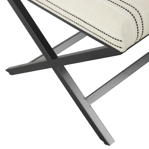 X STRIPED OTTOMAN - Imagen 2