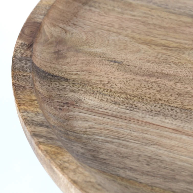Mango Wood End Table - Imagen 2