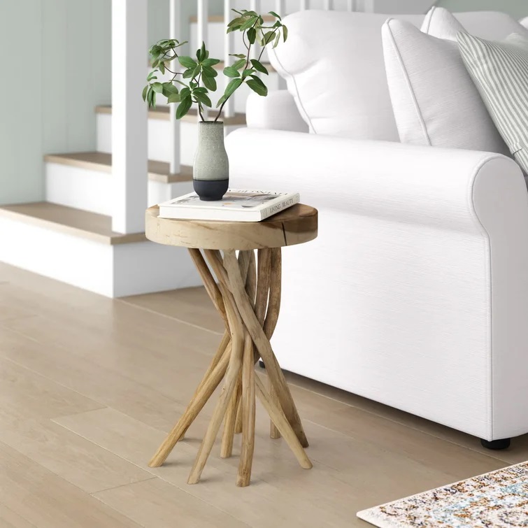 Tree Stump Side Table - Imagen 4